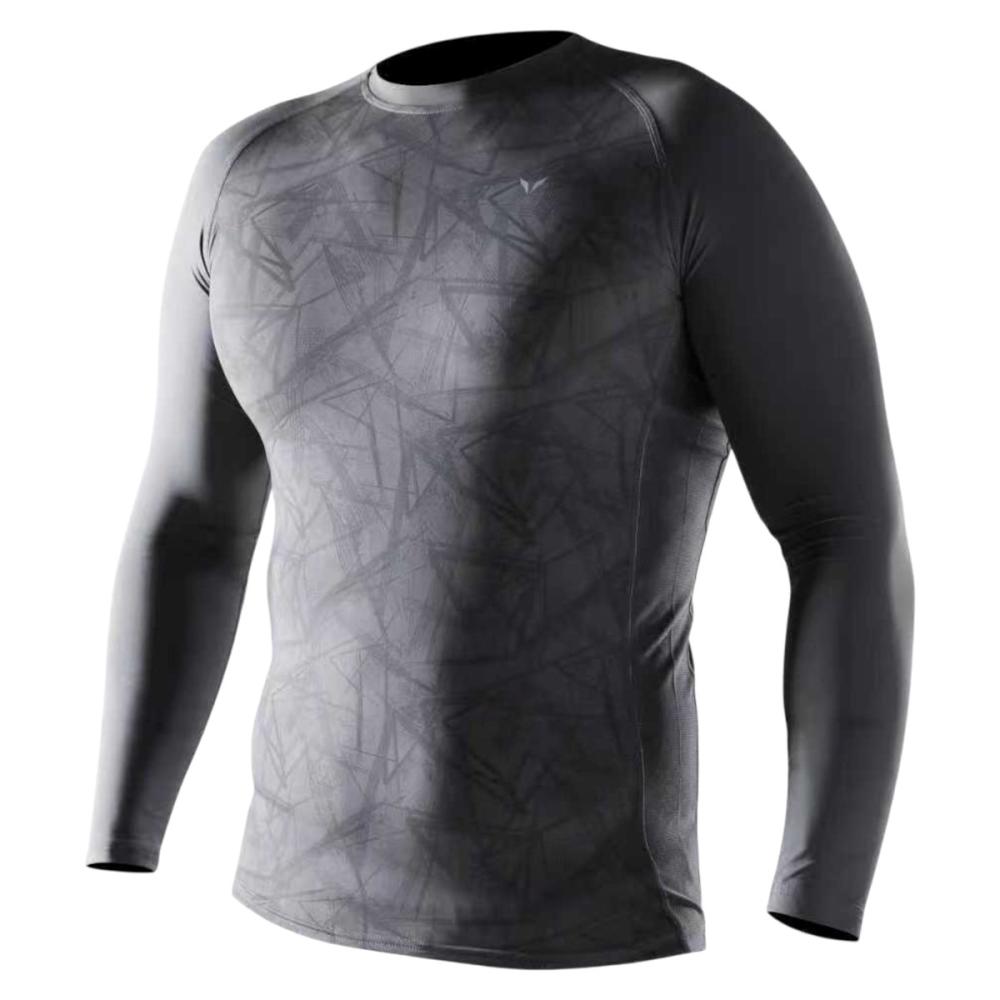 ｖａｌｂｏｒｄｅｒ（ヴァルボーダー）　遮熱冷感ナイロンコンプレッション　長袖　チャコール　Ｍ