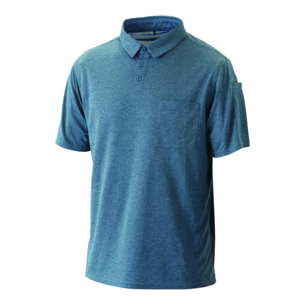 ＳＯＬＶＩＣ（ソルビック）　－１０℃ダブルクール　ポロシャツ半袖　ネイビー　ＬＬ