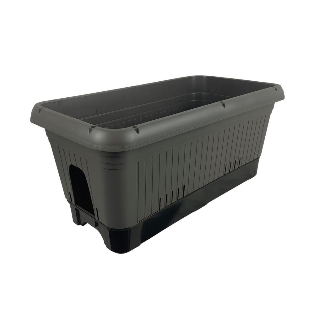 グリーンパル　給水式菜園プランター　６５０型　底面コロキャスター付き