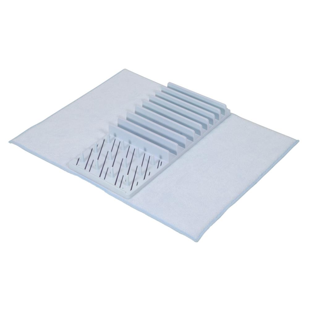 ハルミック　水切りトレー　マットセット　ブルーグレー