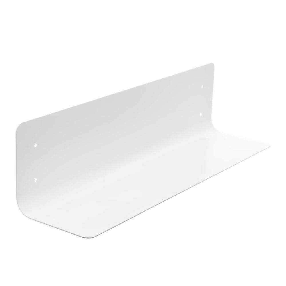 ハイロジック　スチールシェルフＬ型　ホワイト　４００