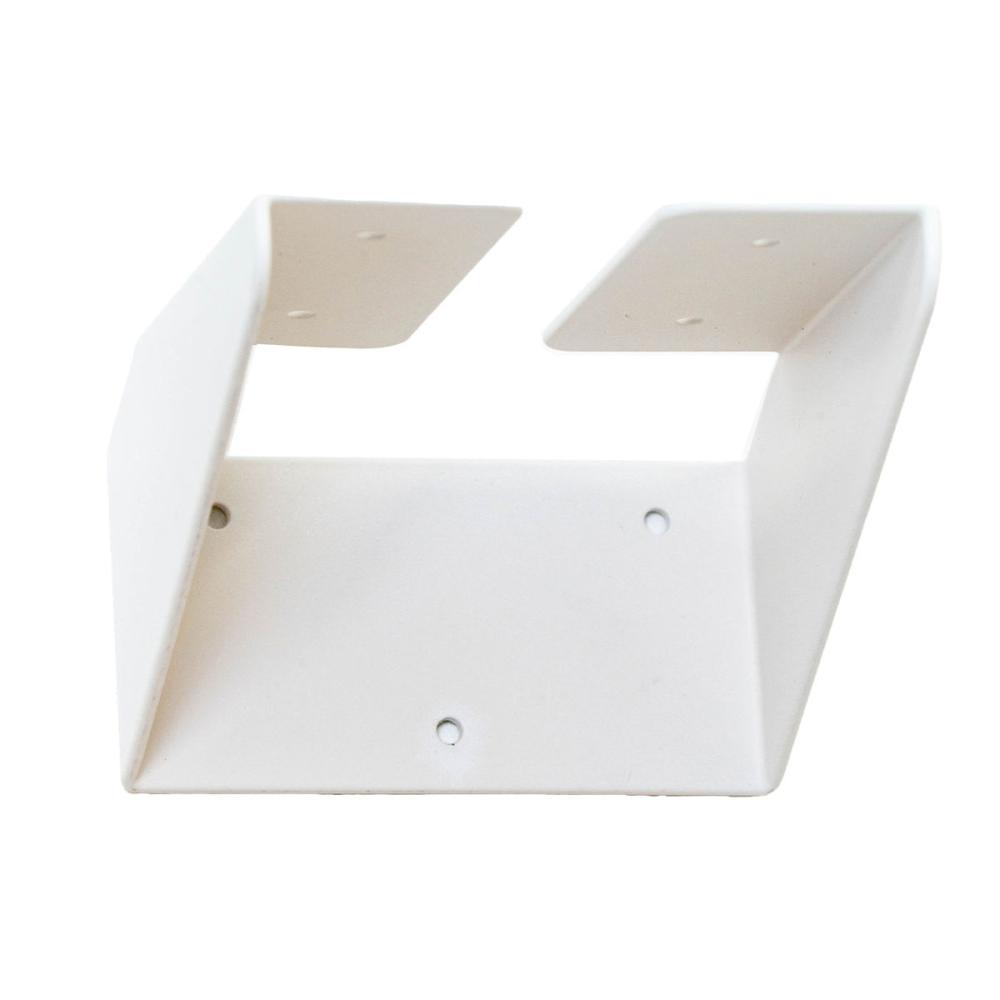 アイワ金属　シングルブラケット　ホワイト　ＡＰ－３０３４Ｗ