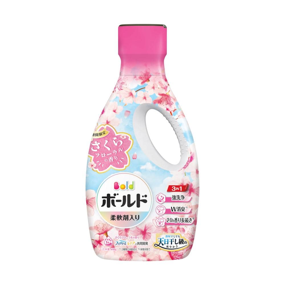 Ｐ＆Ｇ　ボールドジェル　さくらフローラルの香り　本体　６１０ｍＬ
