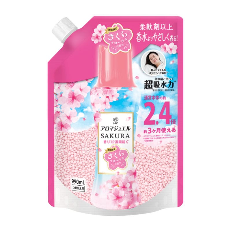 Ｐ＆Ｇ　レノアアロマジュエル　さくらフローラル　特大　９９０ｍＬ