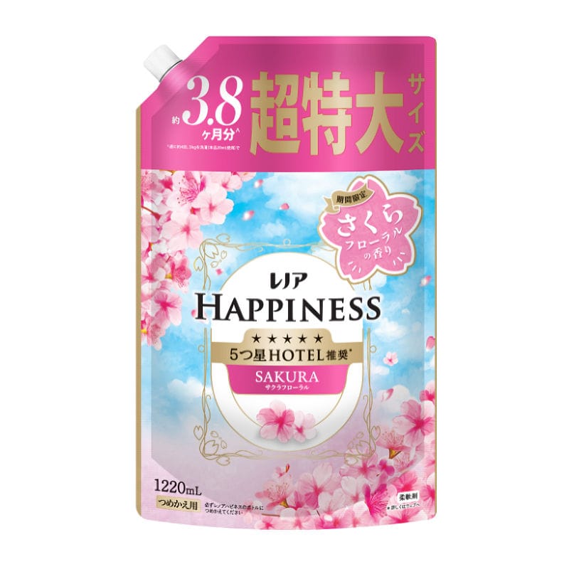 Ｐ＆Ｇ　レノアハピネス　さくらフローラル　超特大　１２２０ｍＬ