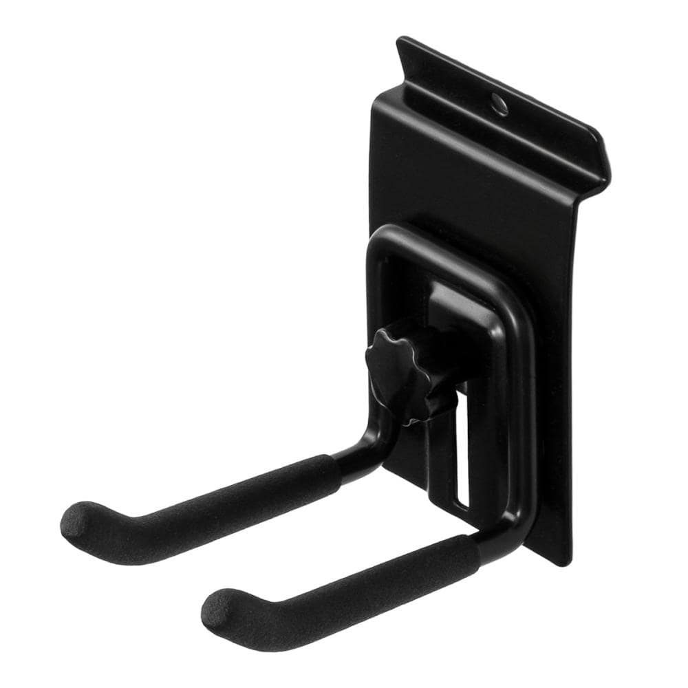 ハイロジック　ツールパネルユニット用ダブルフック　Ｌ型　Ｍサイズ　ブラック