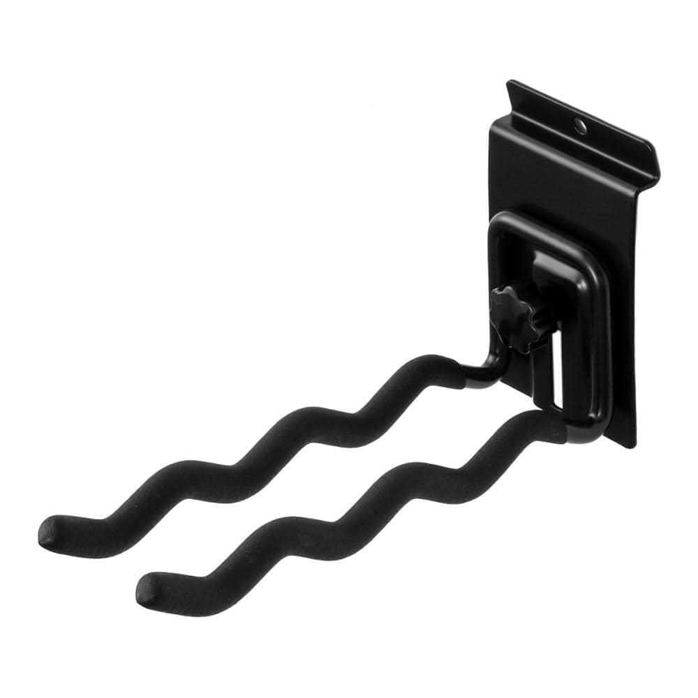 ハイロジック　ツールパネルユニット用ダブルフック　ウエイブ型　ブラック