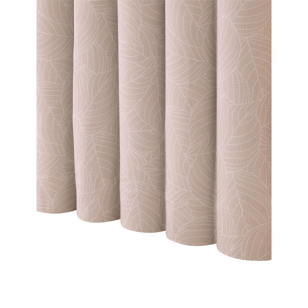 ドレープカーテン　グース　１級遮光　ベージュ　１００×２００ｃｍ　２枚組