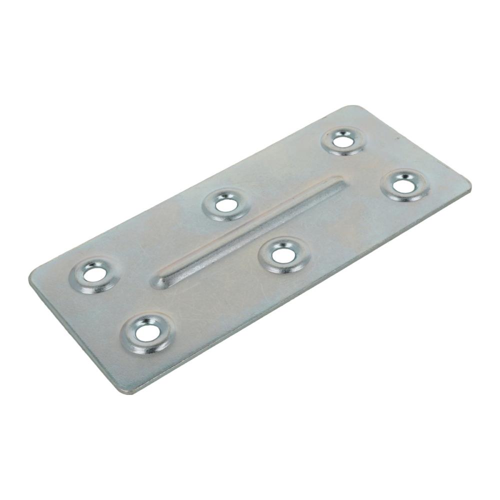 八幡ねじ　リブ付きプレート　４０×８７