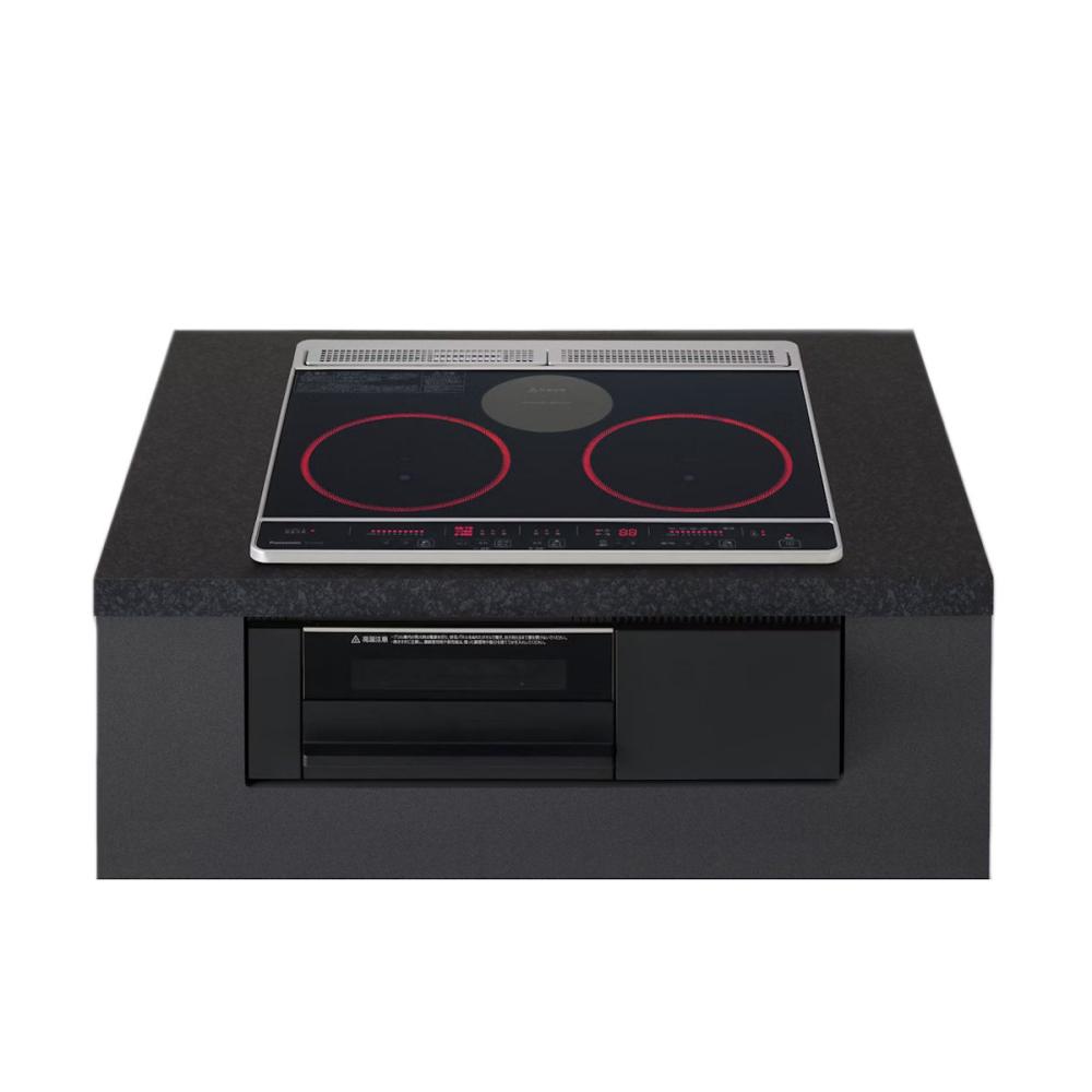 パナソニック　ＩＨクッキングヒーター　Ｊシリーズ　前面色ブラック　ＫＺ－Ｊ１Ｈ６ＡＫ