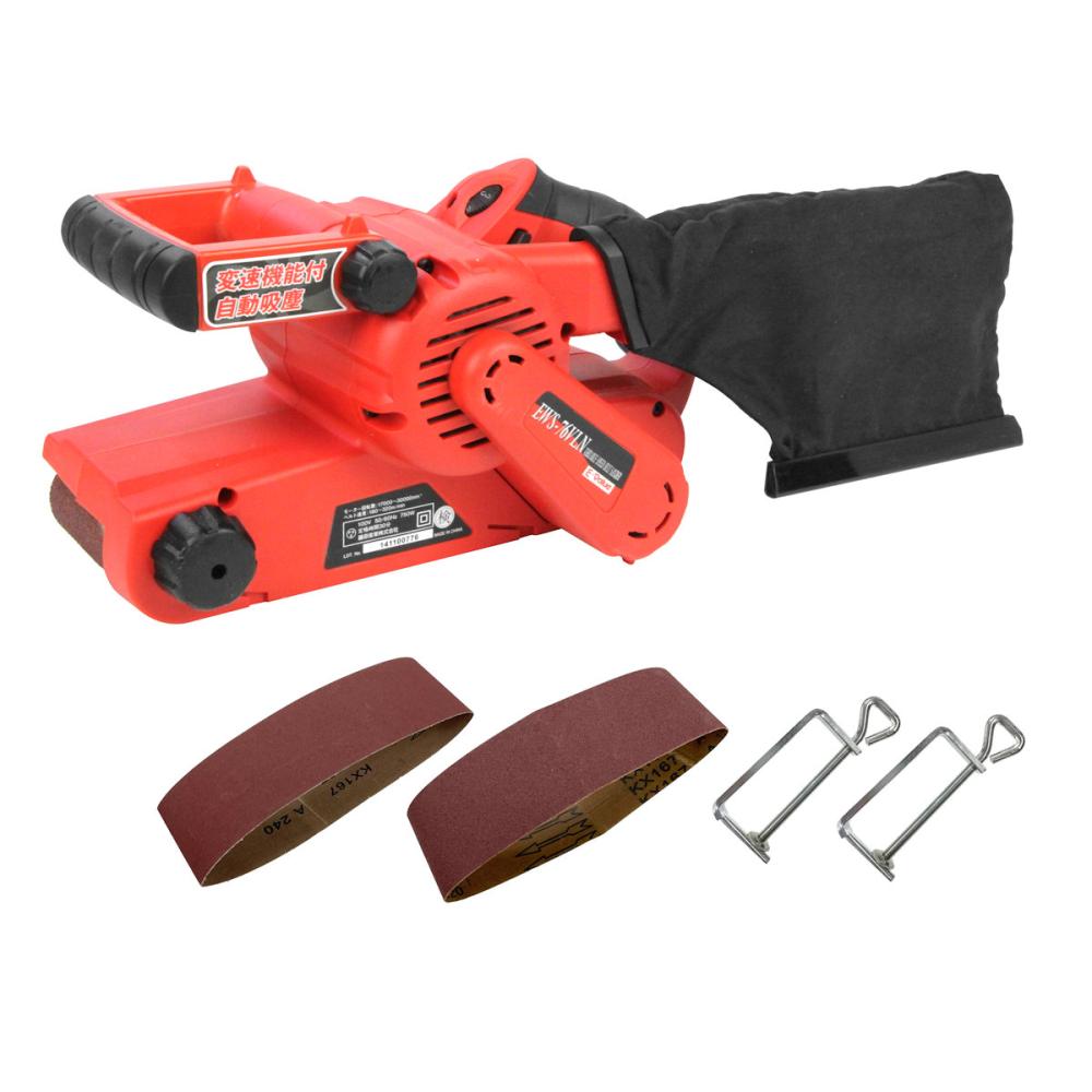 藤原産業　Ｅ－Ｖａｌｕｅ　吸塵＆変速ベルトサンダー　ＥＷＳ－７６ＶＬＮ