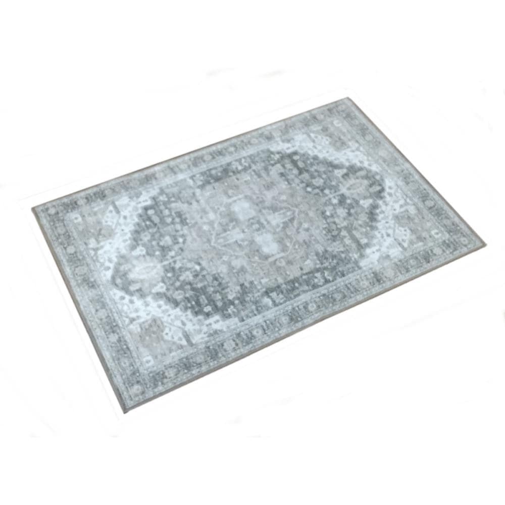 洗えるソフトタッチプリントマット　６０×９０ｃｍ