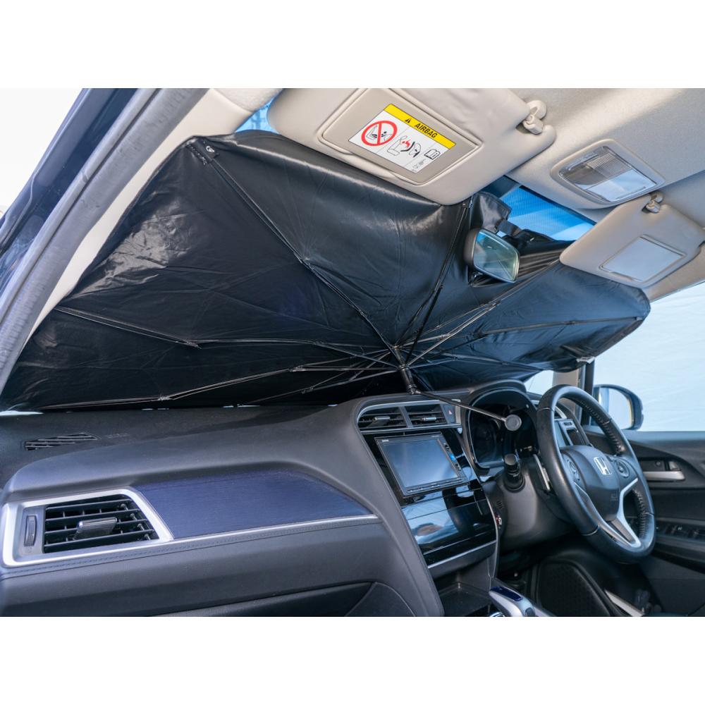 ＣＲＵＺＡＲＤ（クルザード）　ドラレコ対応　折りたたみ　パラソルサンシェード　Ｍサイズ