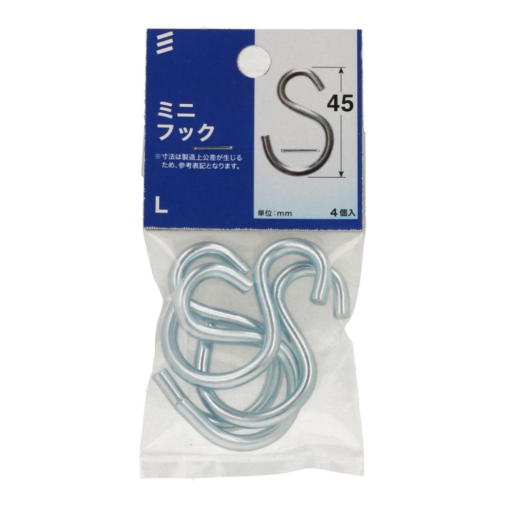 八幡ねじ　ミニフック　Ｌ