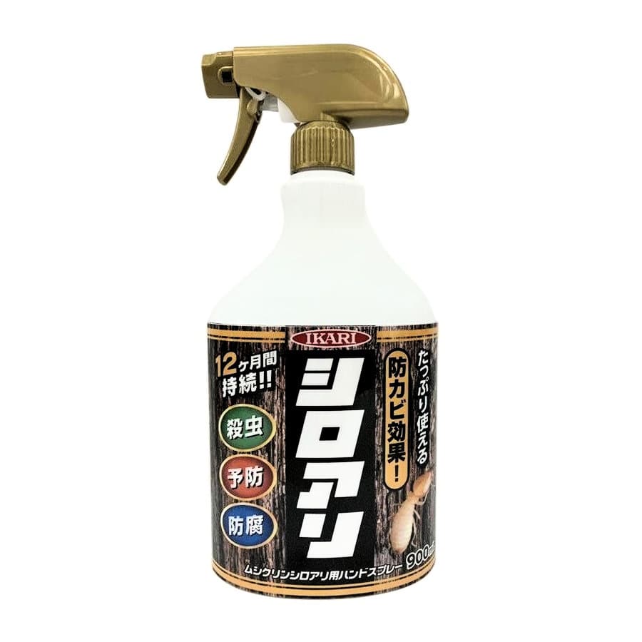 イカリ消毒　殺虫剤　ムシクリン　シロアリ用ハンドスプレー　９００ｍＬ