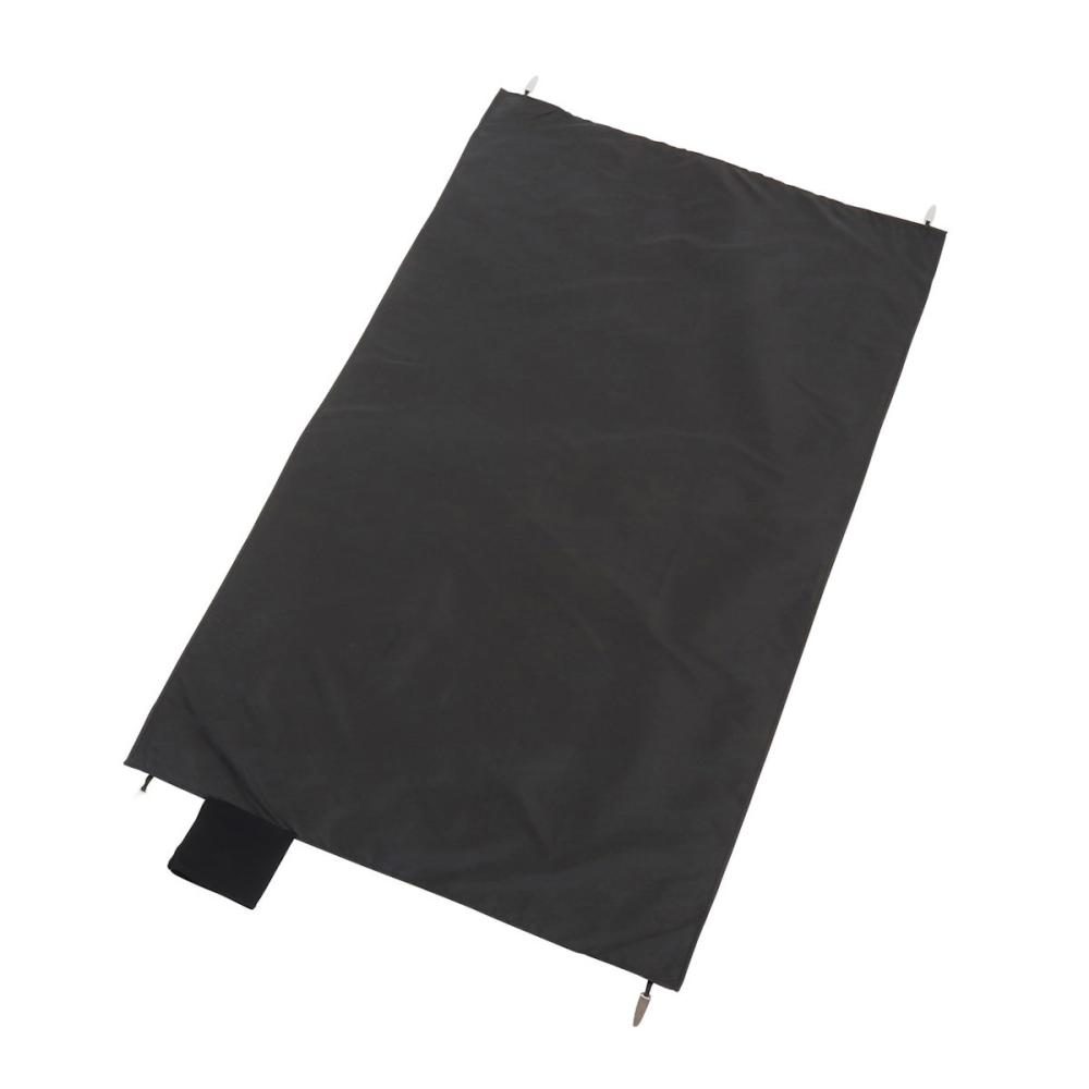 キャプテンスタッグ　ポケットレジャーシート　Ｓ　ブラック　ＵＢ３０８０