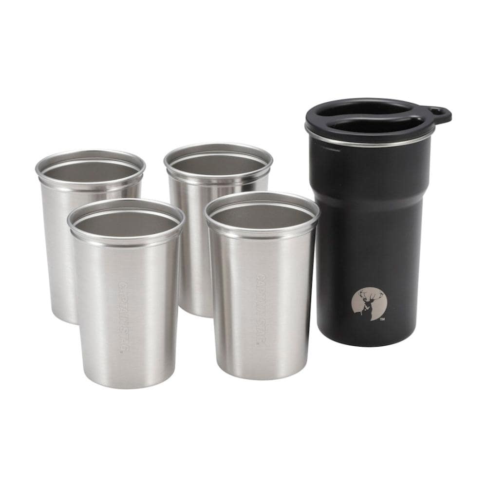 キャプテンスタッグ　ＨＤカップセット４＋１　２８０　ＵＥ３６３９