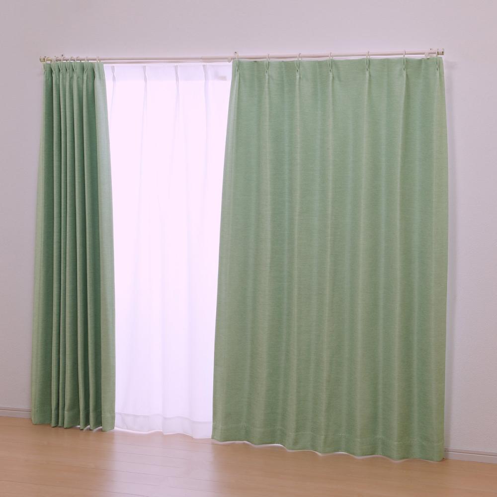 オーダーカーテン　ドレープカーテン　マイケル４　グリーン