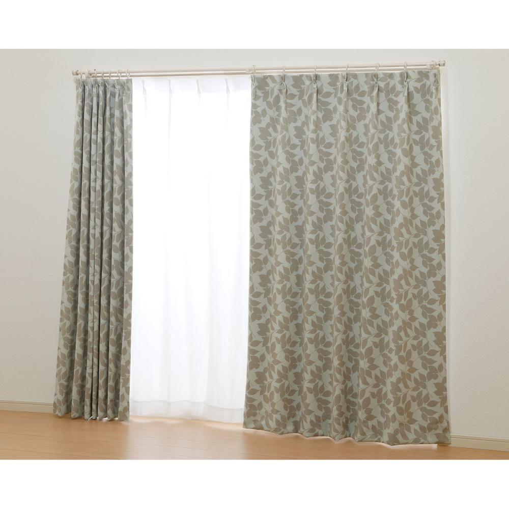 オーダーカーテン　ドレープカーテン　ハウル　ベージュ