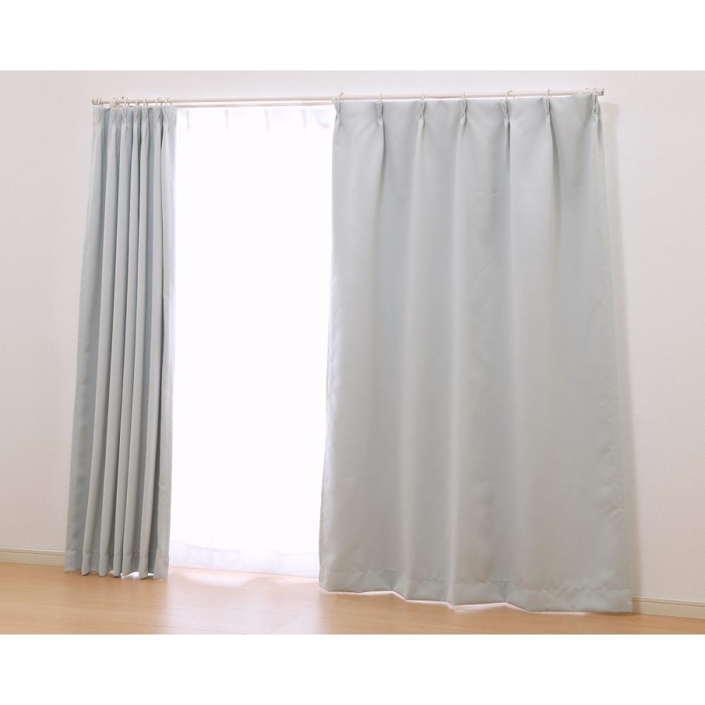 オーダーカーテン　ドレープカーテン　ベルーイ　シルバーグレー
