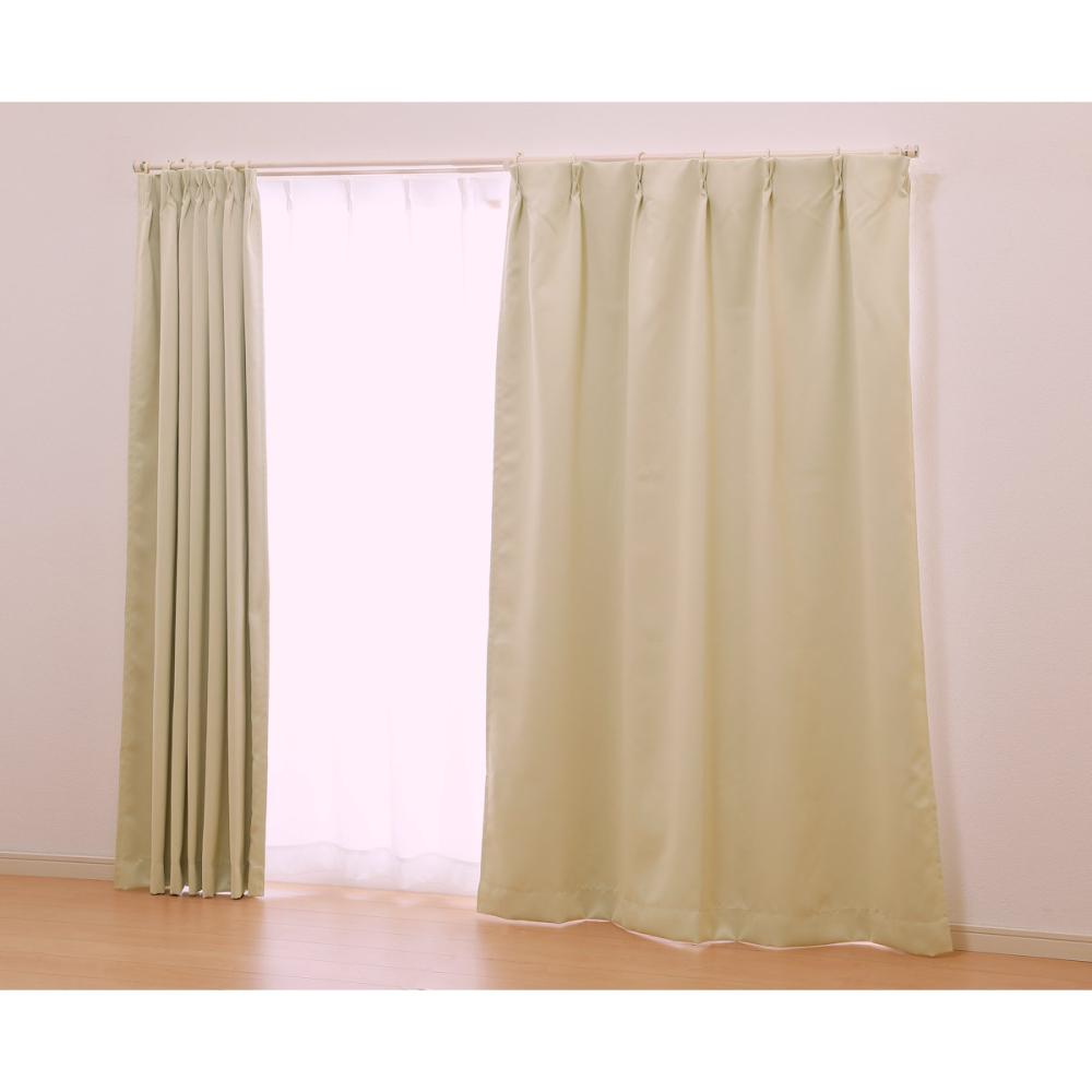 オーダーカーテン　ドレープカーテン　ベルーイ　ミルクティ