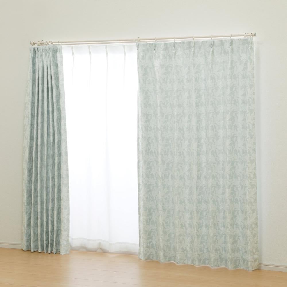 オーダーカーテン　ドレープカーテン　バリー　ネイビー