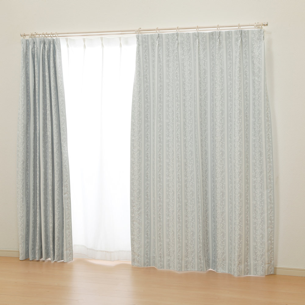 オーダーカーテン　ドレープカーテン　ハイリー　パープル