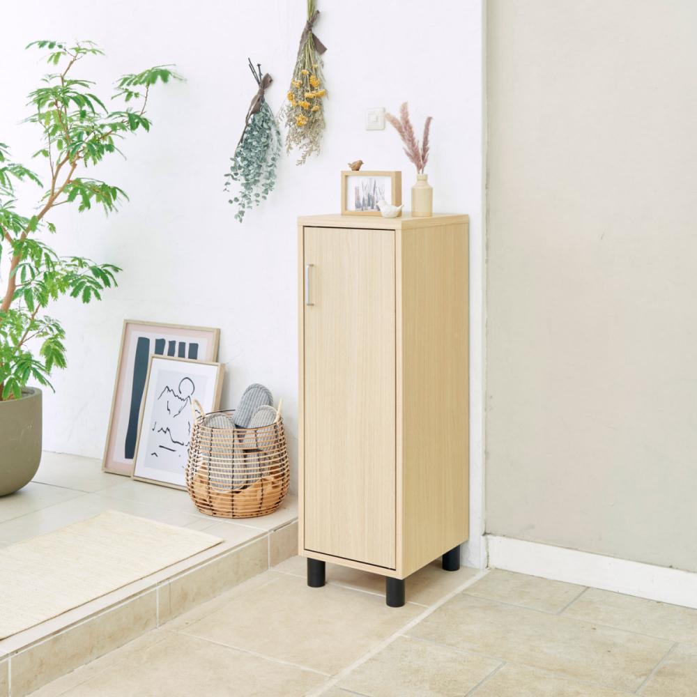 白井産業　下駄箱　フルニコ　ナチュラル　幅３２．８×高さ９９×奥行３６．４ｃｍ　ＦＵＬ－１０３５Ｄ　ＮＡ