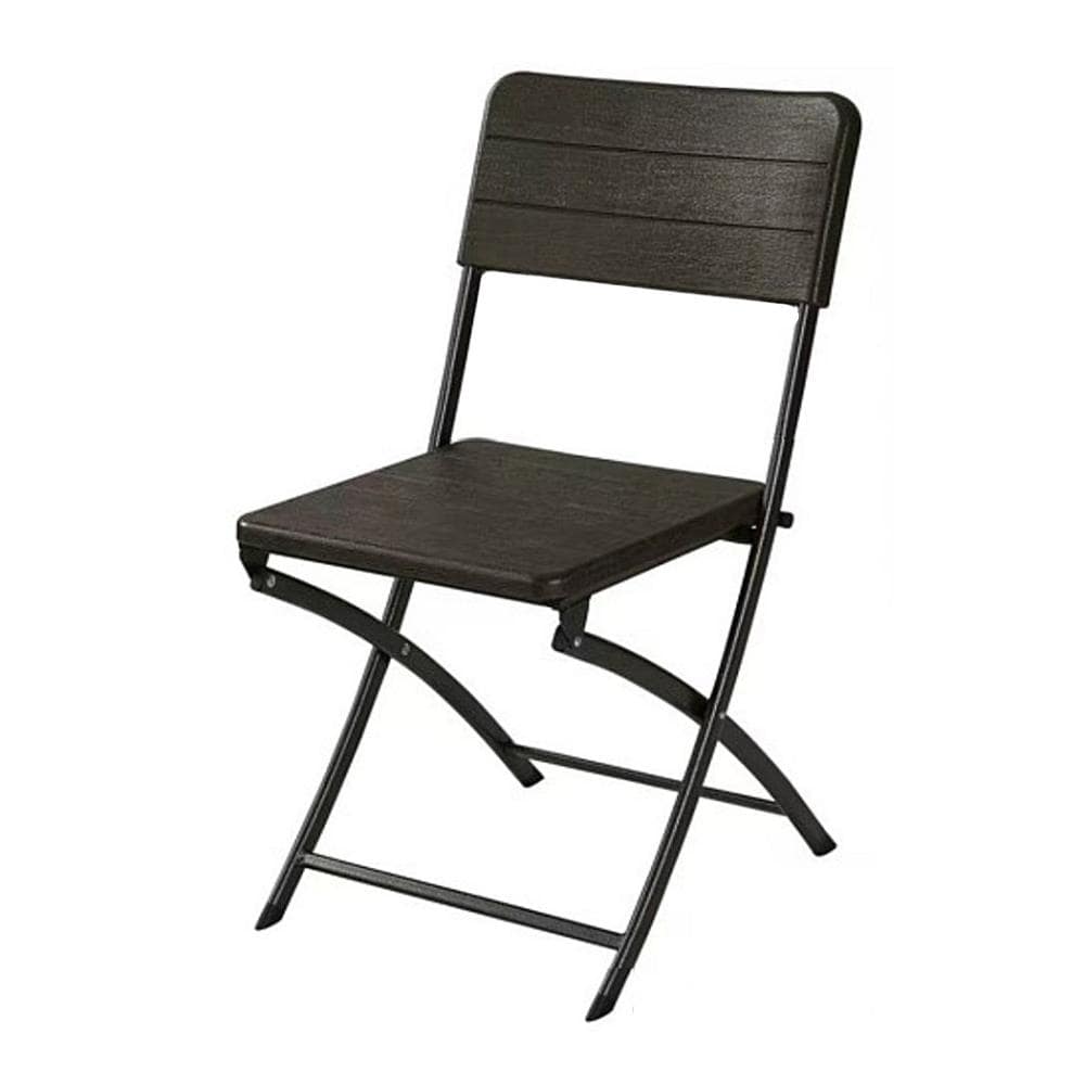 Ｂｒｅｅｚｙ　Ｇｒｅｅｎ　木目調折り畳みガーデンチェア