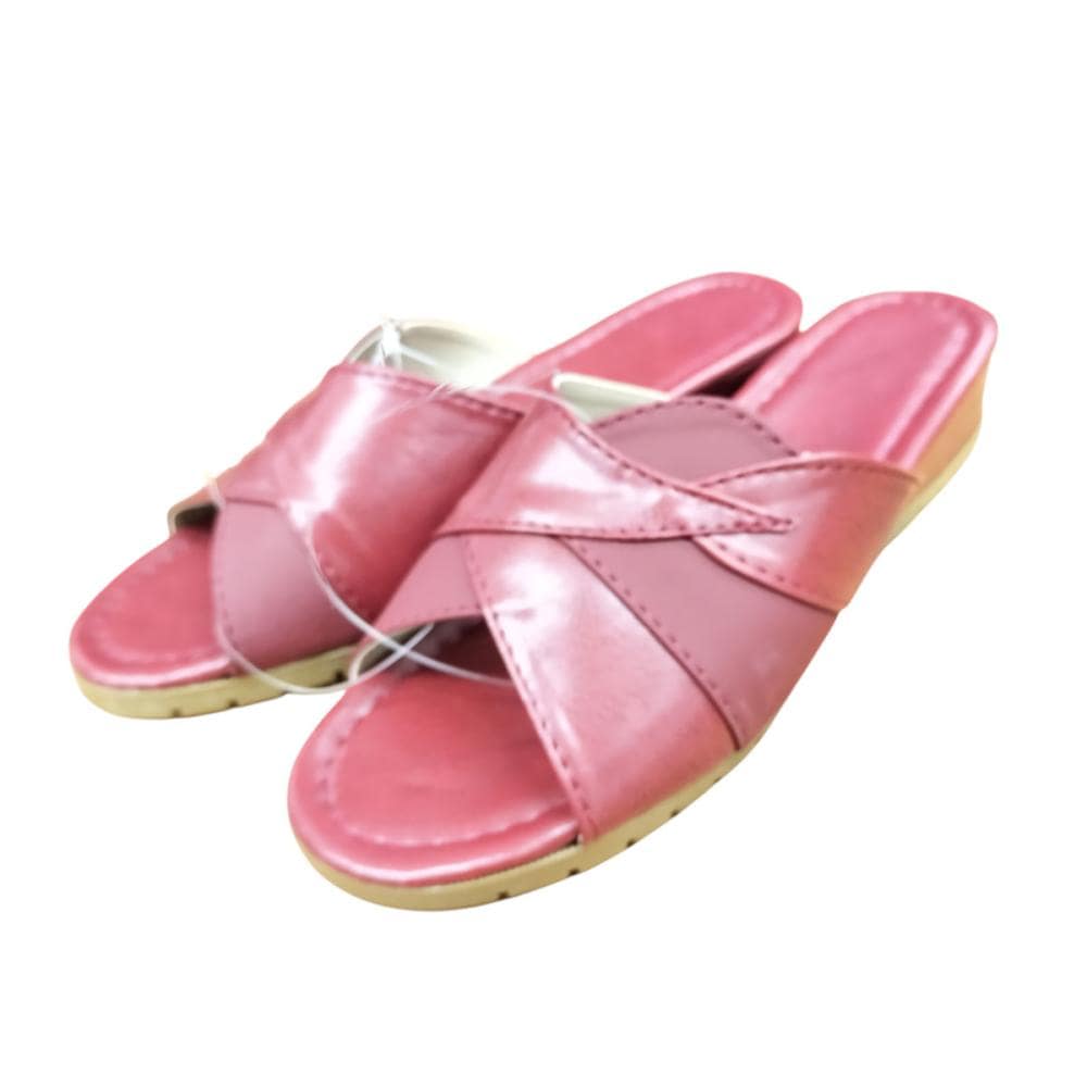 你的品牌名　婦人　前あきヘップサンダル　防滑　スパイク底　Ｓ　２４～２５ｃｍ