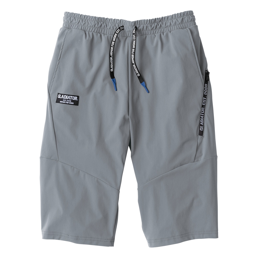 コーコス信岡　グラディエーター　冷感ストレッチ　ショートパンツ　グレー　Ｌ　Ｇ－７５２４