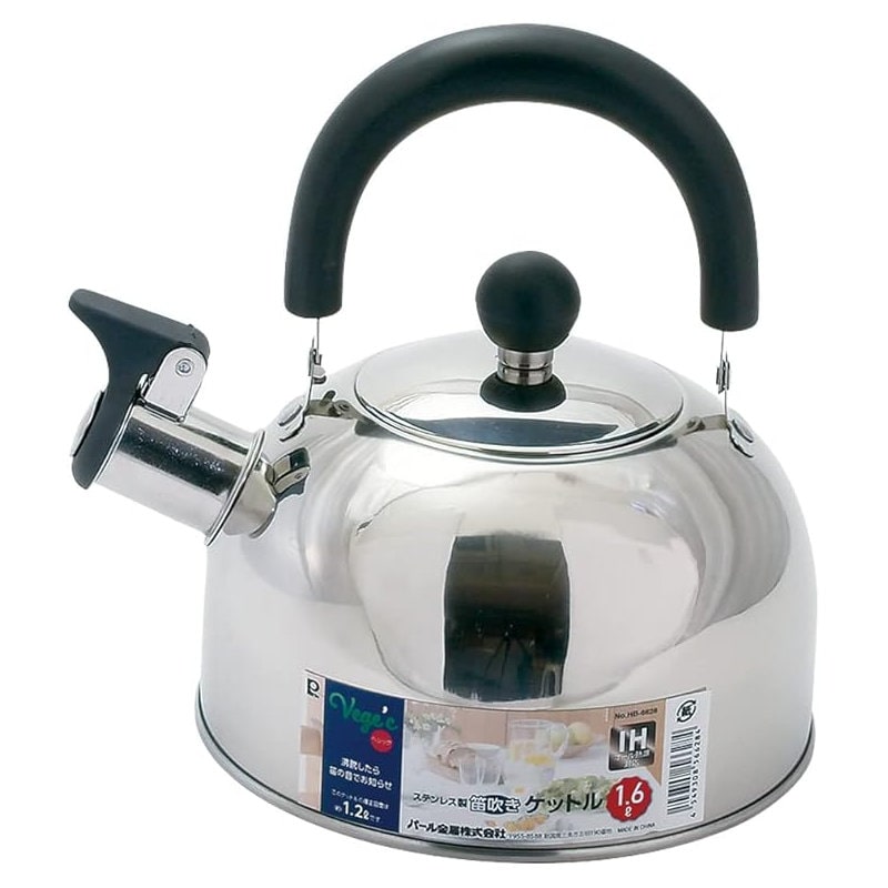 パール金属　ベジック　ステンレス製笛吹きケットル　１．６Ｌ