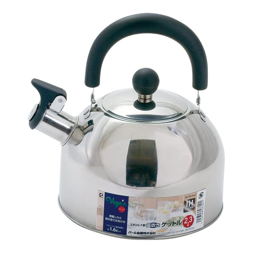 パール金属　ベジック　ステンレス製笛吹きケットル　２．３Ｌ