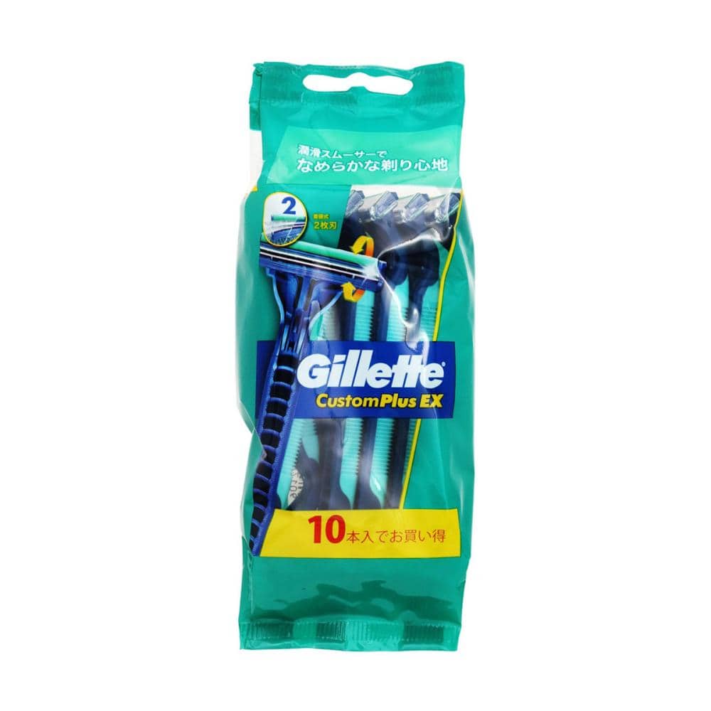 Ｐ＆Ｇ　ジレット　カスタムプラスＥＸ　首振式　１０本入り