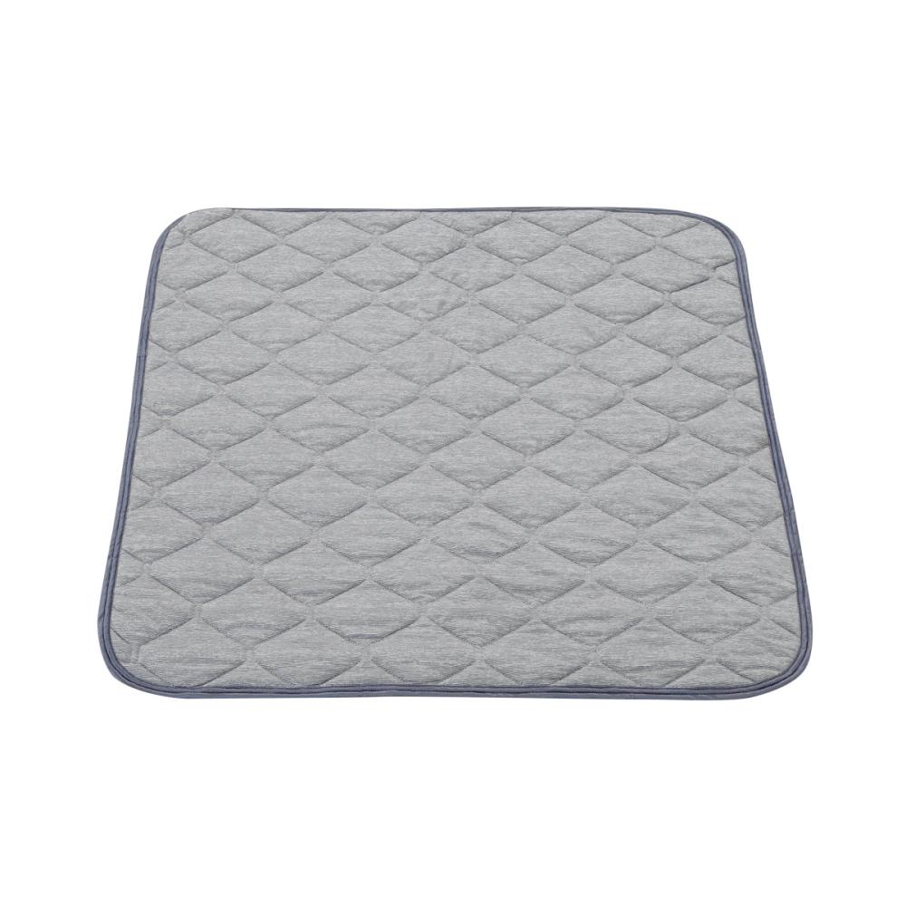 アテーナライフ　涼プラス超冷感　置くだけ腰当てパッド　エアコンプラス　ネイビー　１００×９０ｃｍ