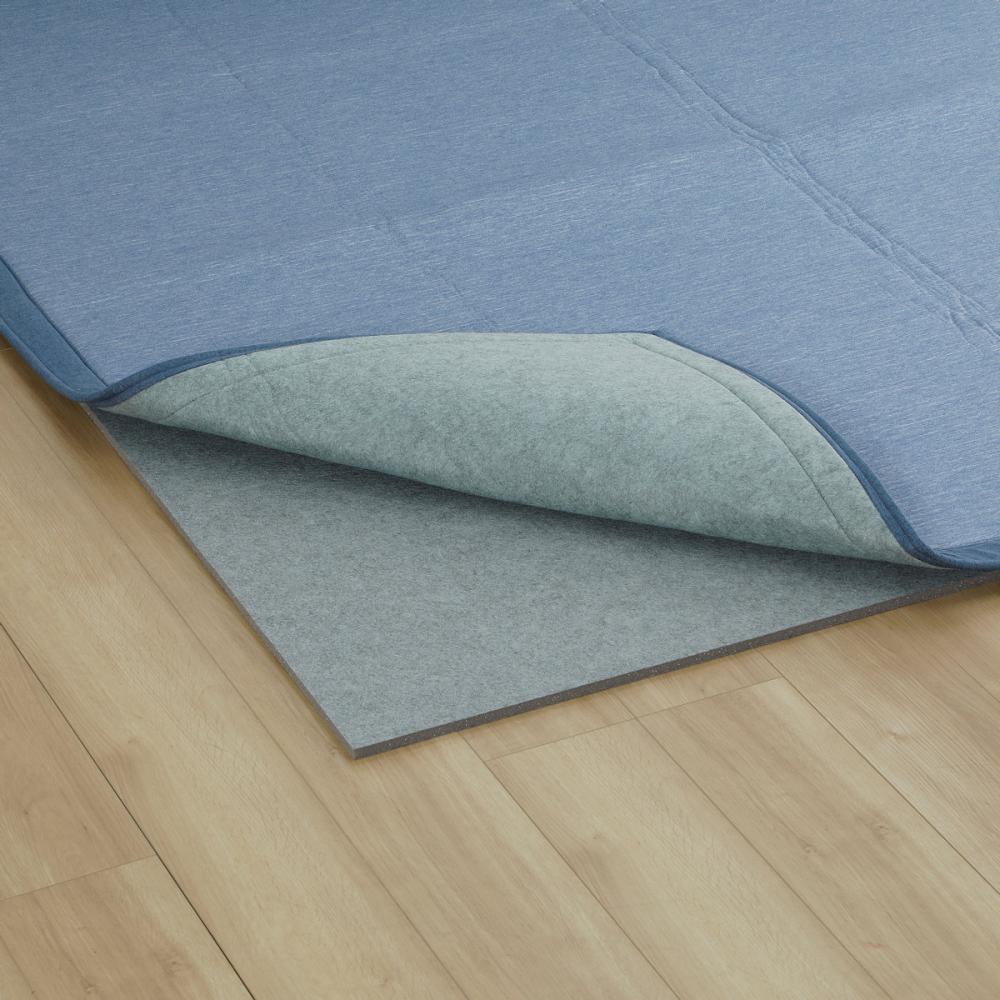 アテーナライフ　ラグのボリューム感アップ　低反発ラグパッド　厚さ１０ｍｍ　２畳用　１８０×１８０ｃｍ