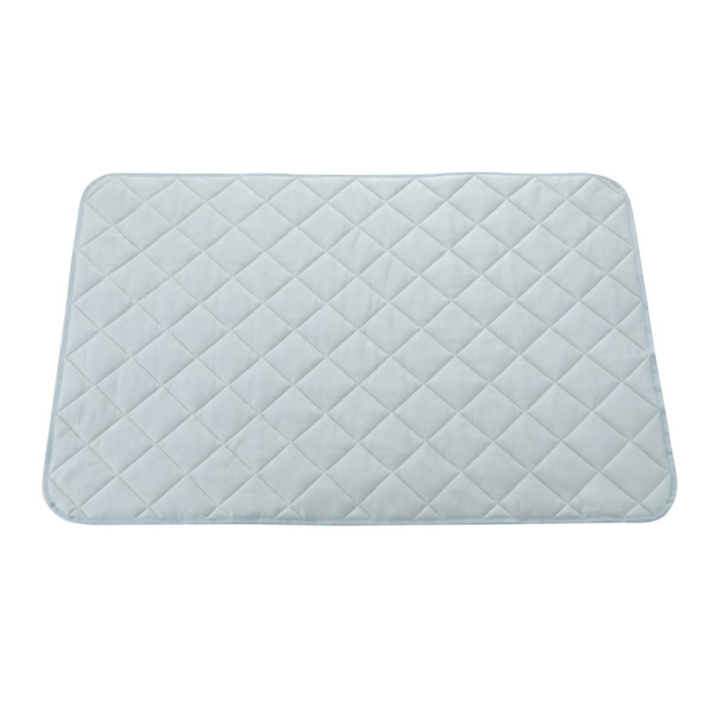 アテーナライフ　涼プラス強冷感　ひんやりルームマット　ブルー　９０×１３５ｃｍ