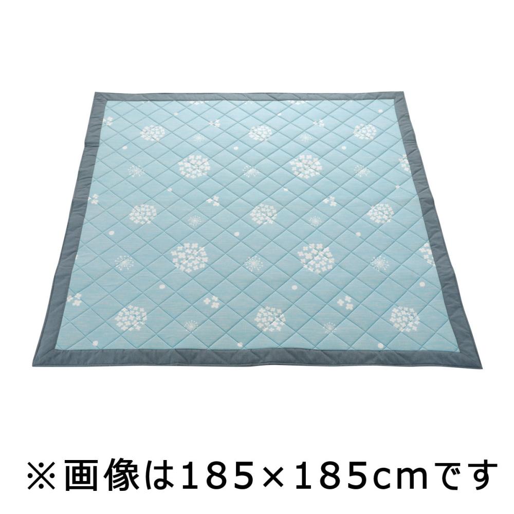 アテーナライフ　涼プラス冷感　ひんやりラグ　パフ　１８５×２４０ｃｍ　約２．８畳