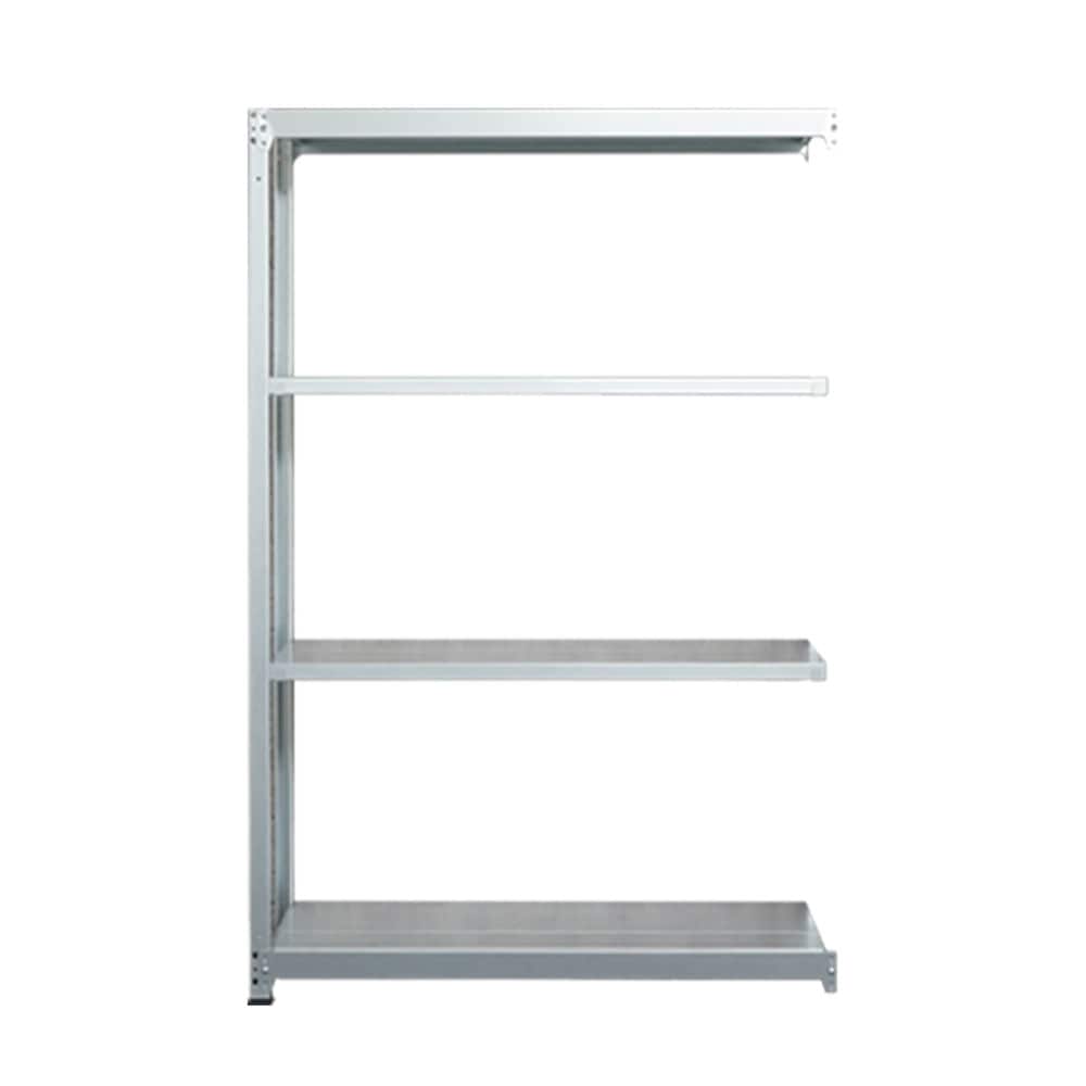 北島　軽中量棚１００ｋｇタイプ　連結４段　幅１５０×奥行６０×高さ１８０ｃｍ