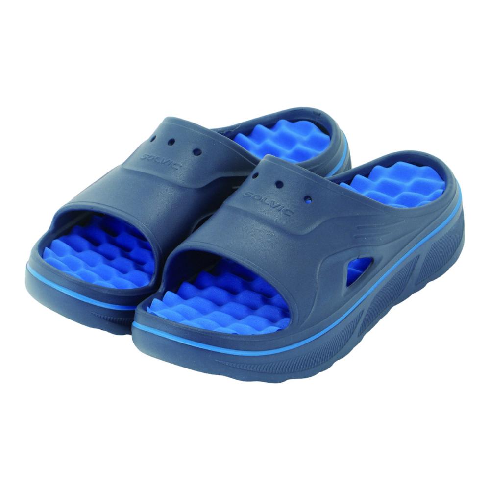 ＳＯＬＶＩＣ（ソルビック）　ハイボリュームスライドサンダル　ネイビー　Ｌ　Ｋ２６