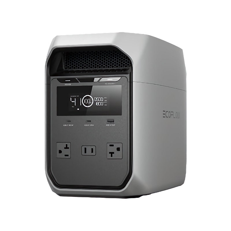 ＥｃｏＦｌｏｗ（エコフロー）　ポータブル電源ＤＥＬＴＡ３Ｃｌａｓｓｉｃ　グレー