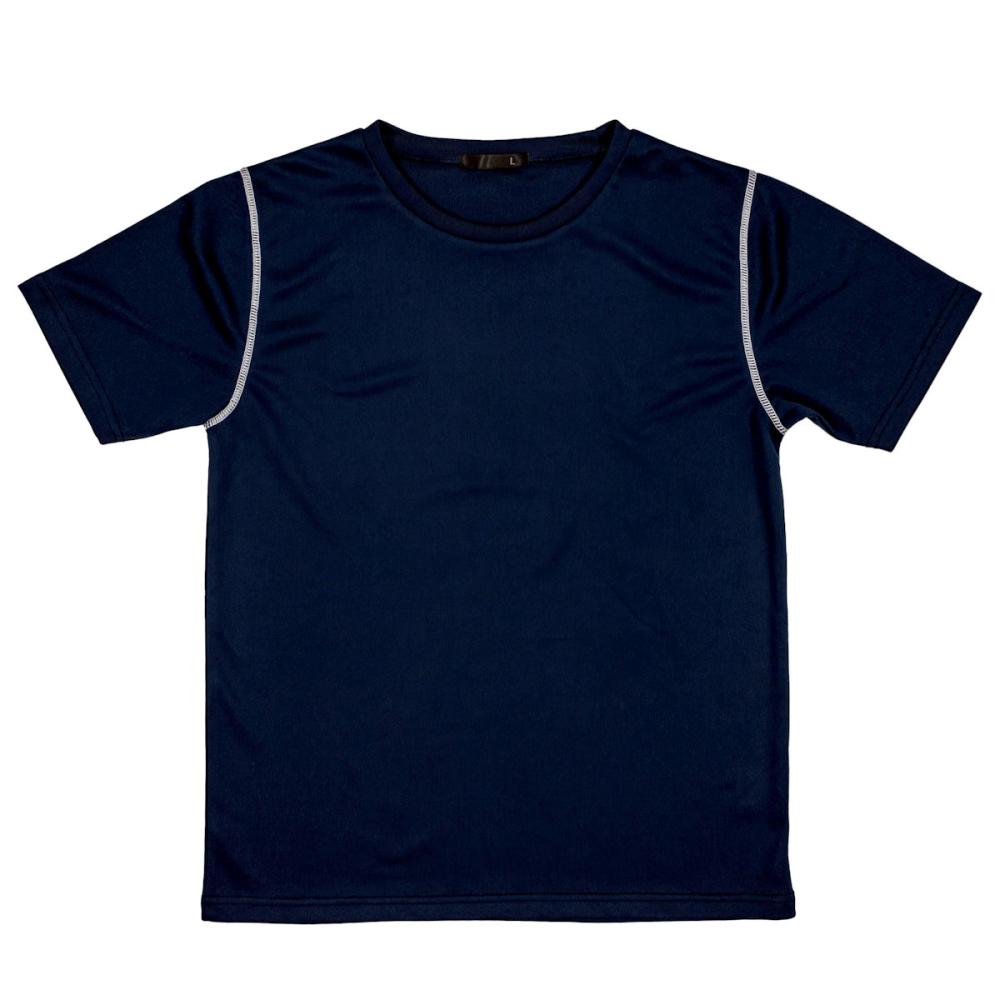 ボクラワークス　レディース　ドライハニカムメッシュ半袖Ｔシャツ　ネイビー　ＬＬ　９００１