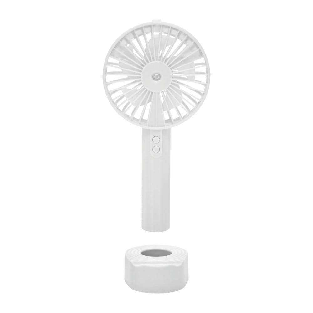 トレード・ワン　ウインジー　充電式クールミストファン　スタンド付き　ホワイト