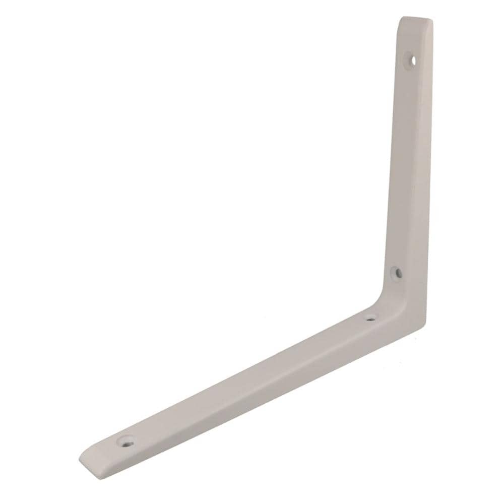 八幡ねじ　アルミ棚受　マットホワイト　２００×２５０