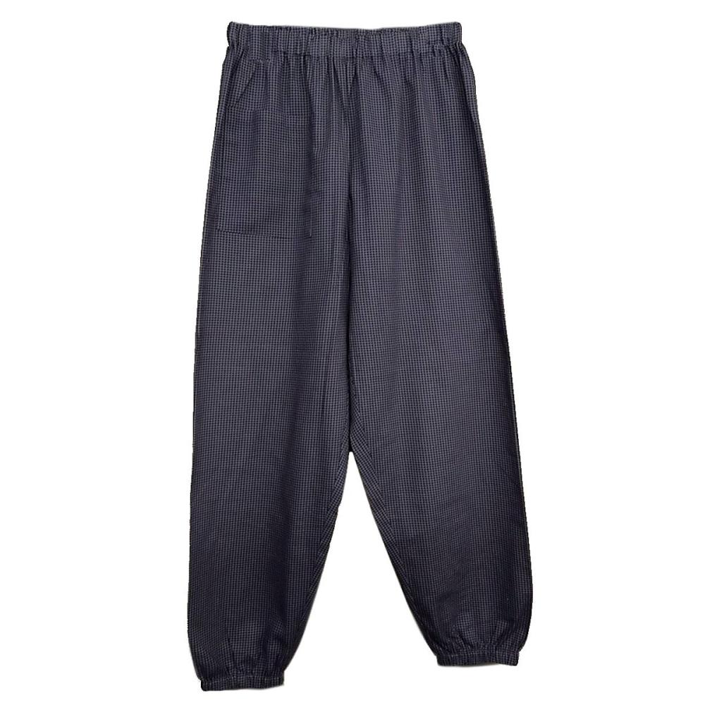 婦人　楽らくパンツ　綿１００％　　千鳥グレー　Ｍ－Ｌ