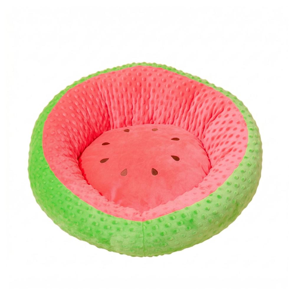 Ｐｅｔａｍｉ　ペット用　ふんわりベッド　スイカ