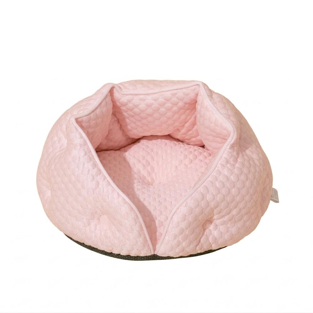 Ｐｅｔａｍｉ　ふんわり冷感　包まれベッド　ピンク