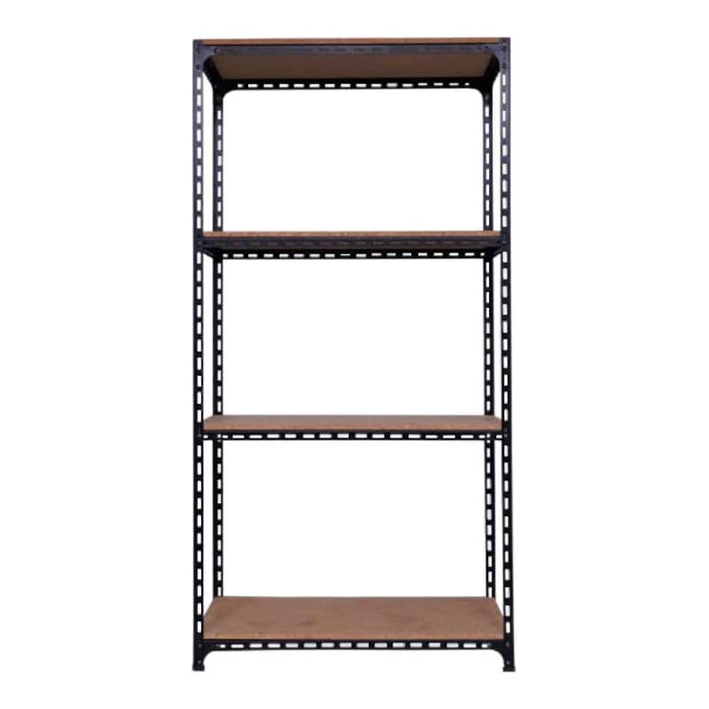 北島　アングル棚　ＡＤ－５２－６－Ｂ　ブラック　幅９０×奥行４５×高さ１８０ｃｍ