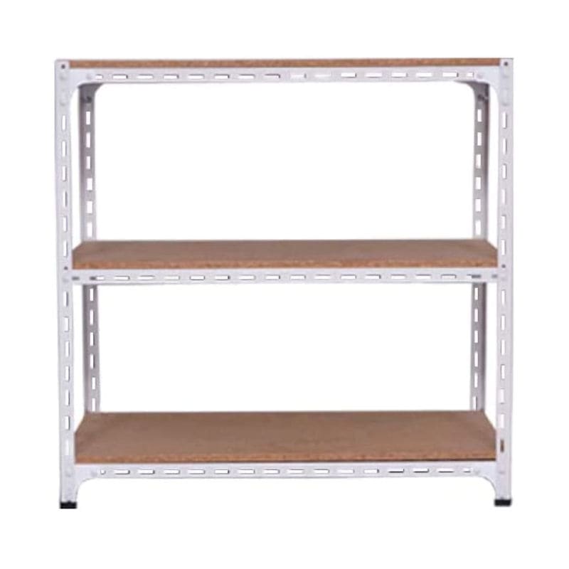 北島　アングル棚　ＡＤ－４１－３－Ｗ　ホワイト　幅７５×奥行３０×高さ９０ｃｍ