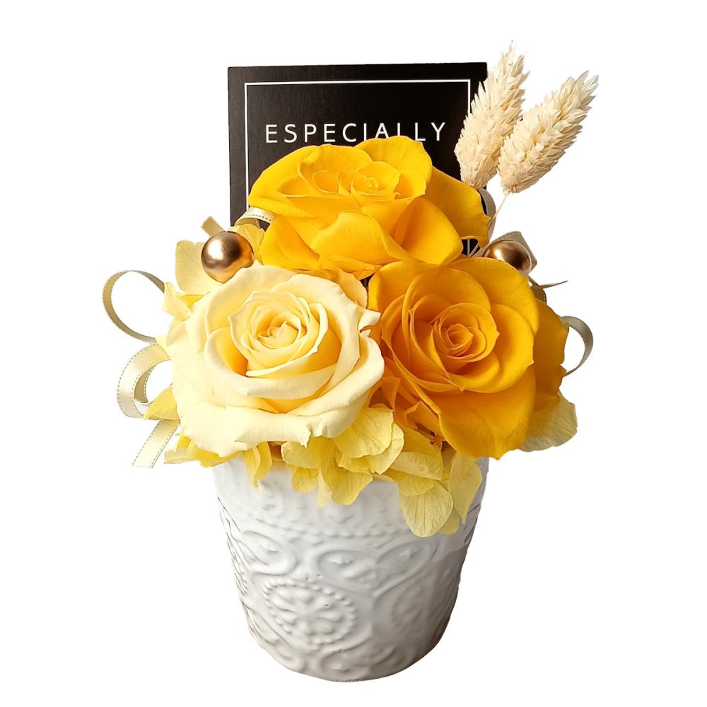 プリザーブドフラワー　ゴールドリッチ